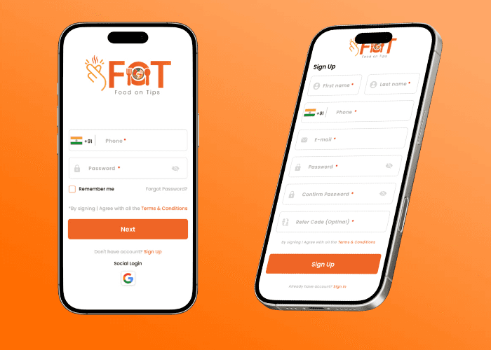 FOT App Onboarding