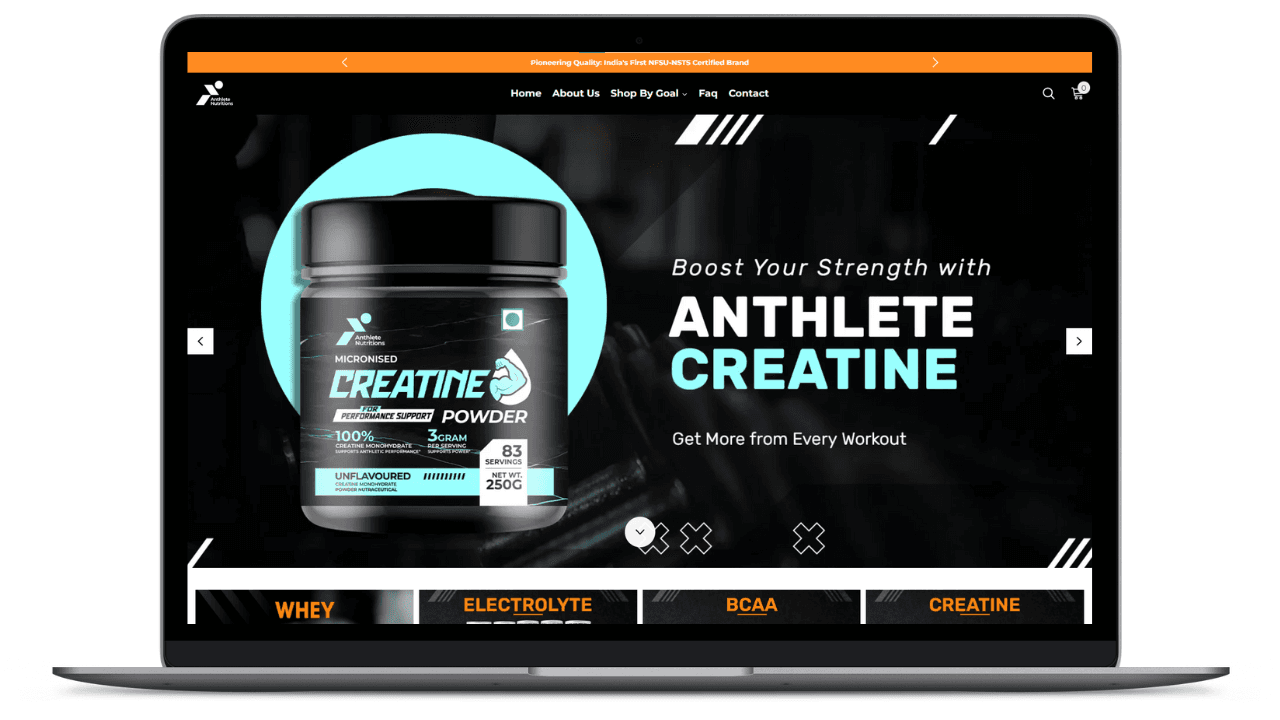 Athlete Nutrition Products Catalog