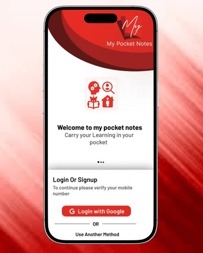 My Pocket Notes Dashboard