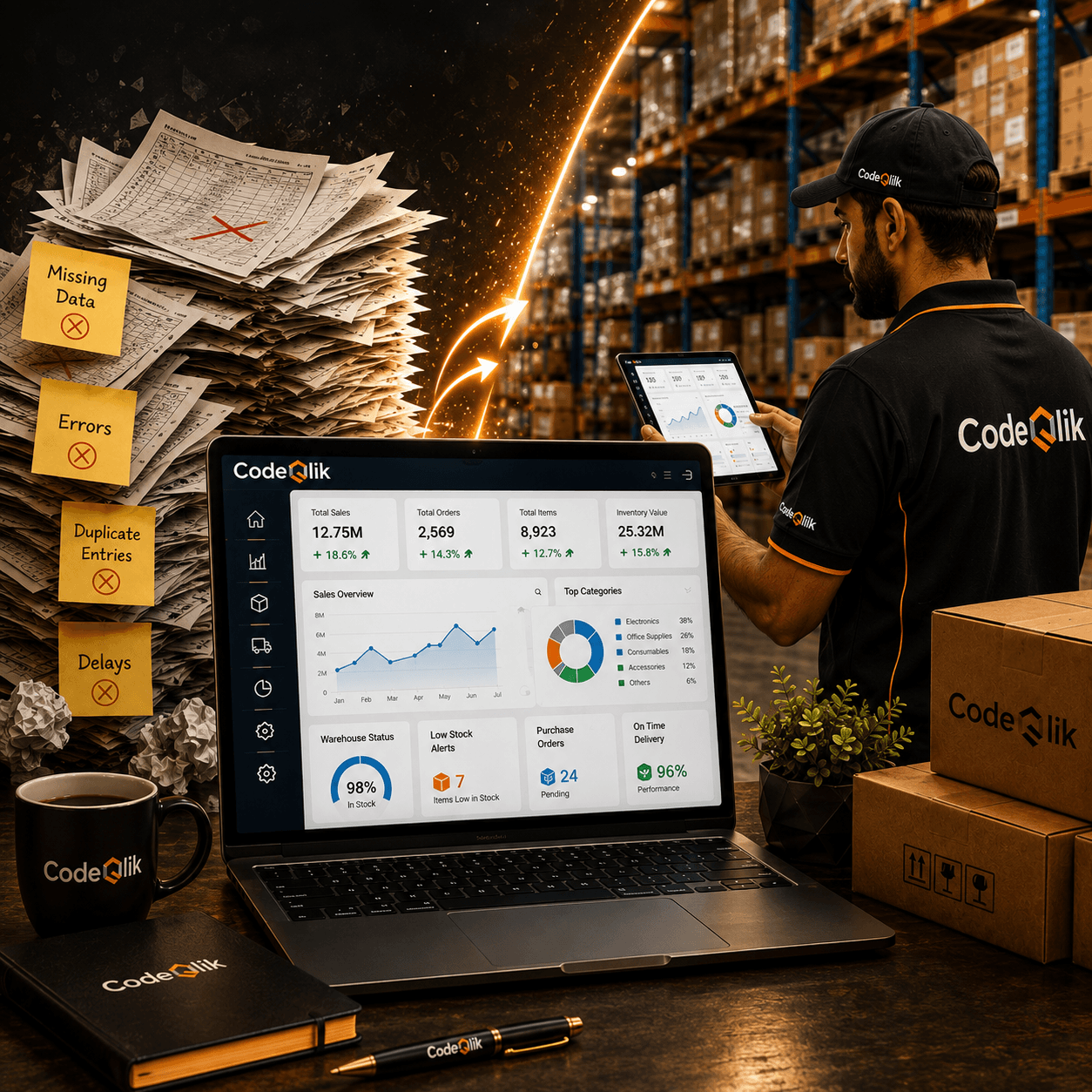 Why Saudi Businesses Are Moving From Spreadsheets to ERP Software